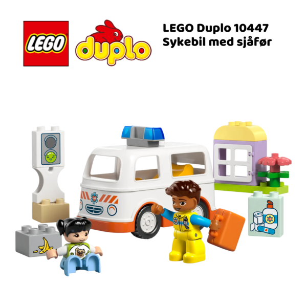 LEGO Duplo 10447 Sykebil med sjåfør_3