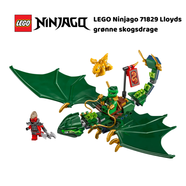 LEGO Ninjago 71829 Lloyds grønne skogsdrage _3