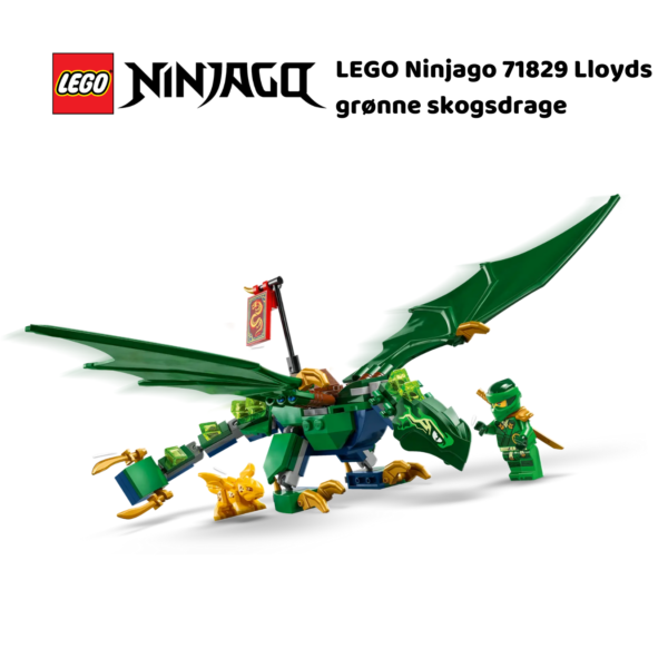 LEGO Ninjago 71829 Lloyds grønne skogsdrage _4