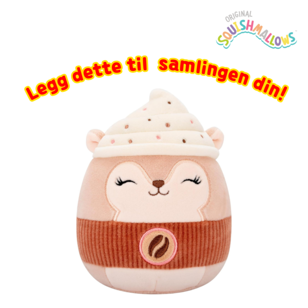 Squishmallows 40cm Reza Squirrel | Squishmallows 40cm (16-tommer)_5