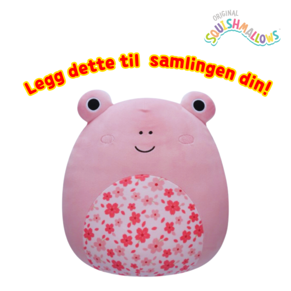 Squishmallows 19cm Kline Sakura Frog | Squishmallows 19cm (8-tommer)_7