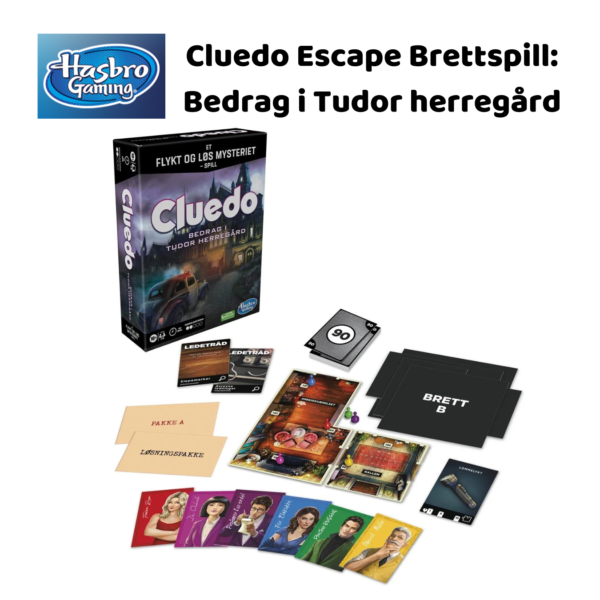 Cluedo Escape Brettspill: Bedrag i Tudor herregård | Brettspill for barn, voksne, familie_1