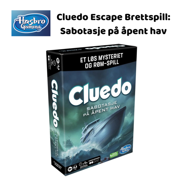 Cluedo Escape Brettspill: Sabotasje på åpent hav | Brettspill for barn, voksne, familie_2