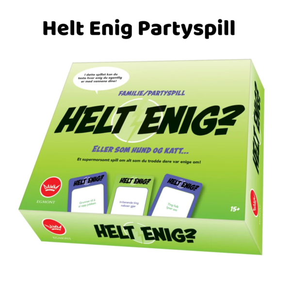 Helt enig? Brettspill | Brettspill for barn, voksne, familie_3