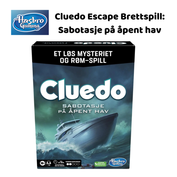 Cluedo Escape Brettspill: Sabotasje på åpent hav | Brettspill for barn, voksne, familie_4