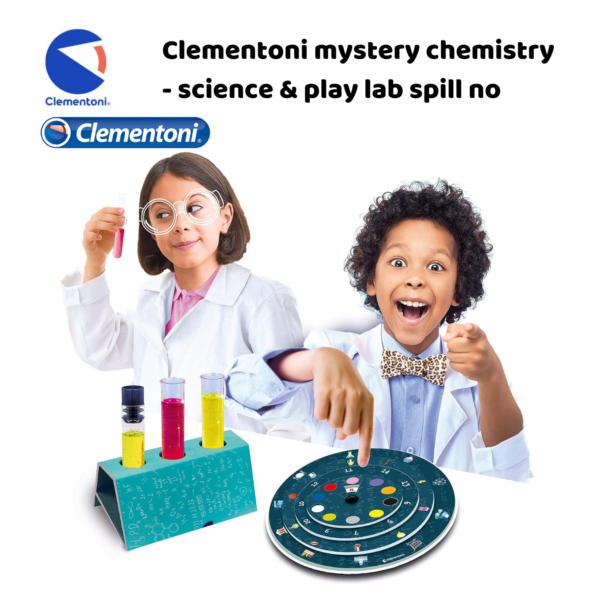 Clementoni Science & Play LAB Spill NO - Mystery Chemistry | Pedagogisk gave til barn og tenåringer, jenter og gutter_4