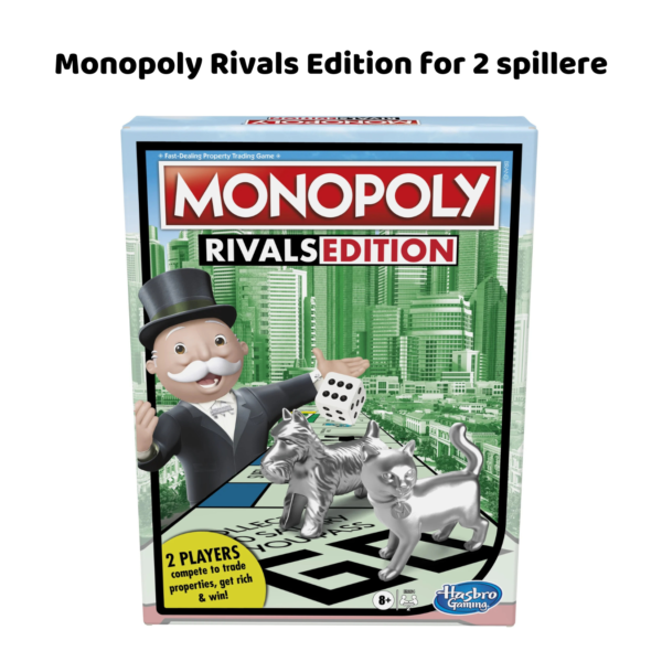 Monopoly Rivals Edition for 2 spillere | Brettspill for barn, voksne, familie_5