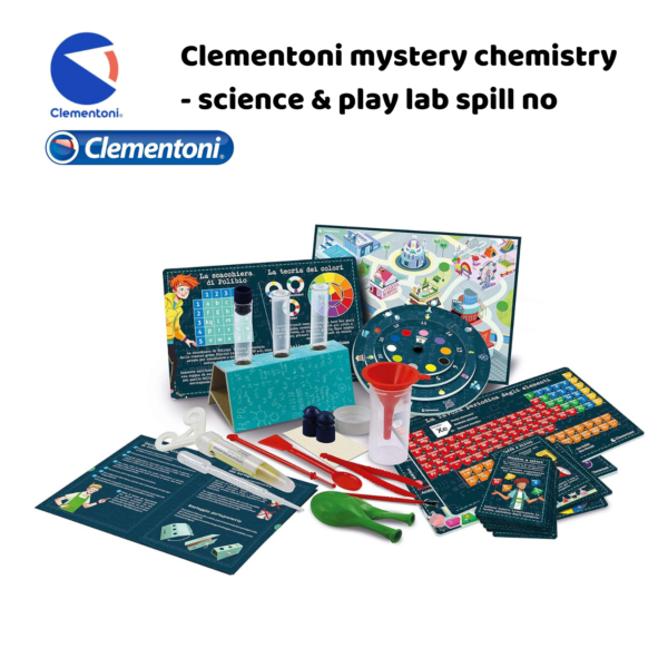 Clementoni Science & Play LAB Spill NO - Mystery Chemistry | Pedagogisk gave til barn og tenåringer, jenter og gutter_5