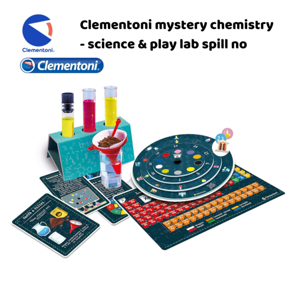 Clementoni Science & Play LAB Spill NO - Mystery Chemistry | Pedagogisk gave til barn og tenåringer, jenter og gutter_6