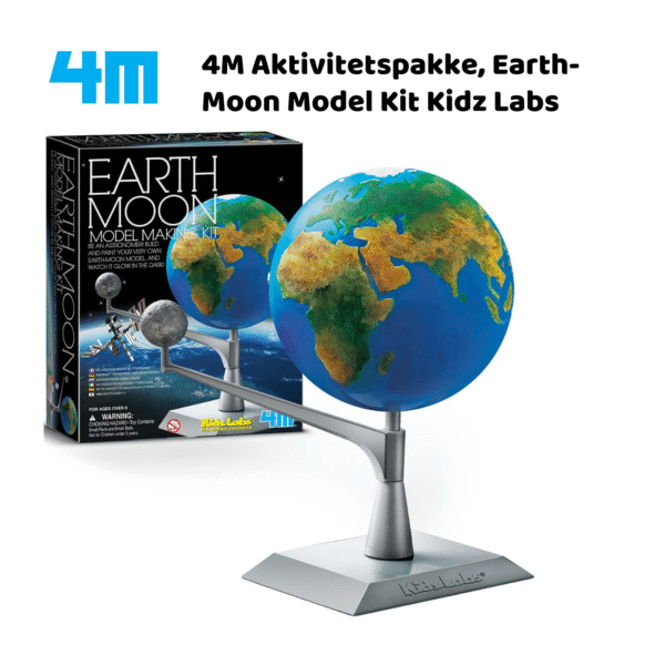 Earth Moon Model Kit Kidz Labs 4M Aktivitetspakke_lekeverden_2