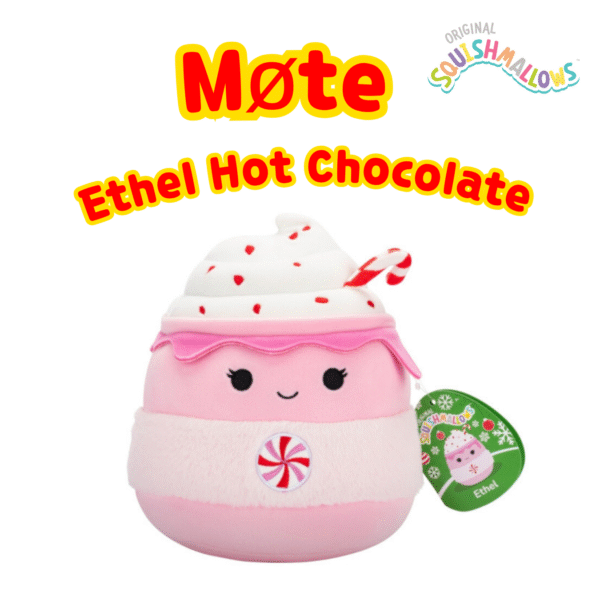 Ethel Hot Chocolate Squishmallows 19 cm | Squishmallows 19cm (8-tommer)_1