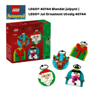 LEGO Seasonals 10 LEGO® 40744 Blandat julpynt | LEGO® Jul Ornament Utvalg 40744
