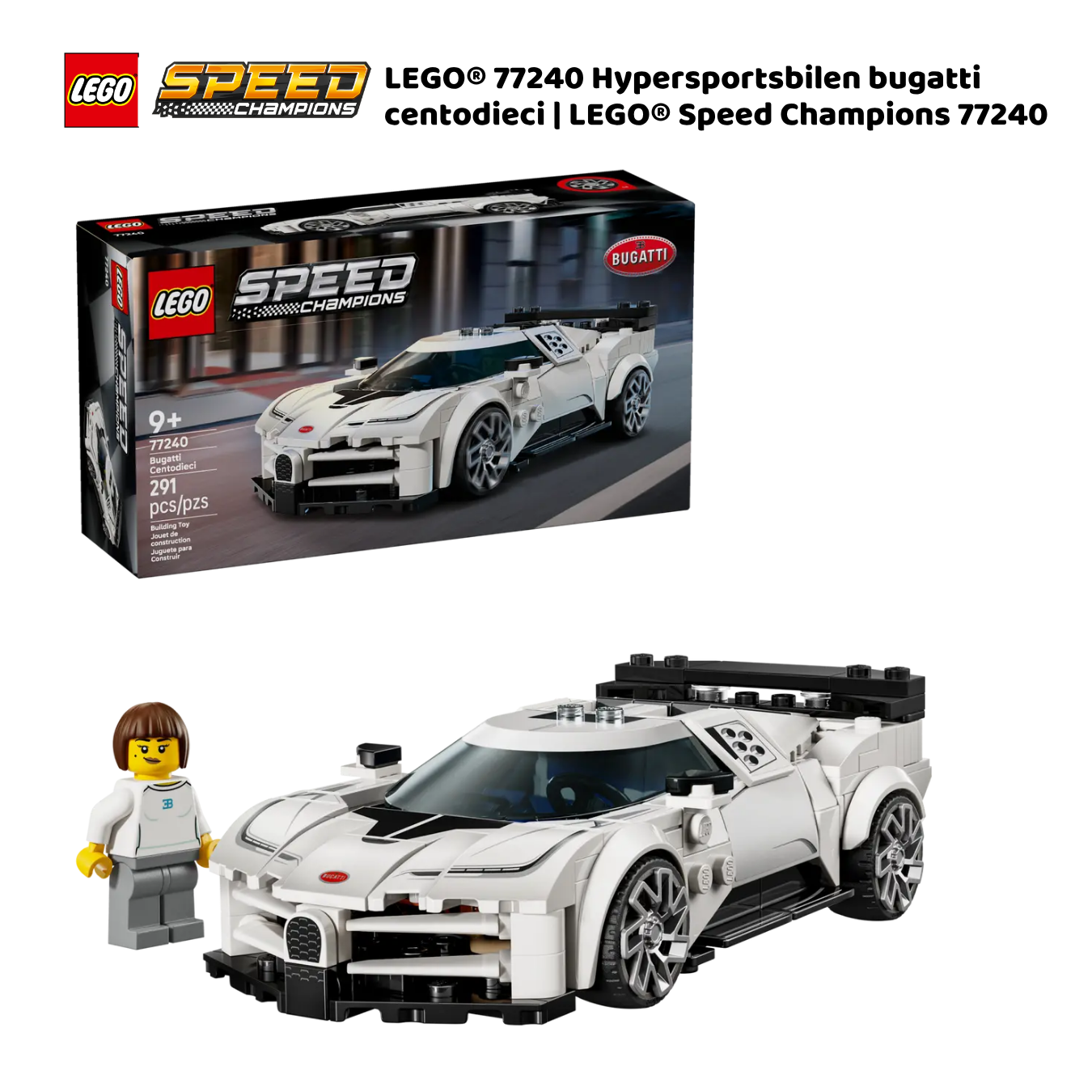 LEGO® 77240 Hypersportsbilen bugatti centodieci | LEGO® Speed Champions 77240_1