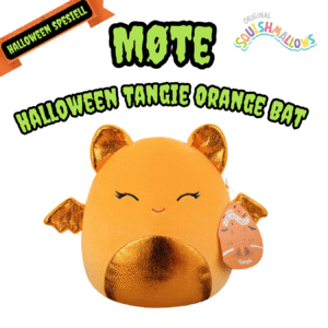 Squishmallows 19 cm (8-tommer) 18 Tangie Orange Bat Squishmallows 19 cm | Halloween Squishmallows 19 cm