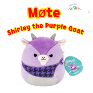 Squishmallows 19 cm (8-tommer) 10 Shirley Goat Squishmallows 19 cm | Squishmallows 19cm (8-tommer)