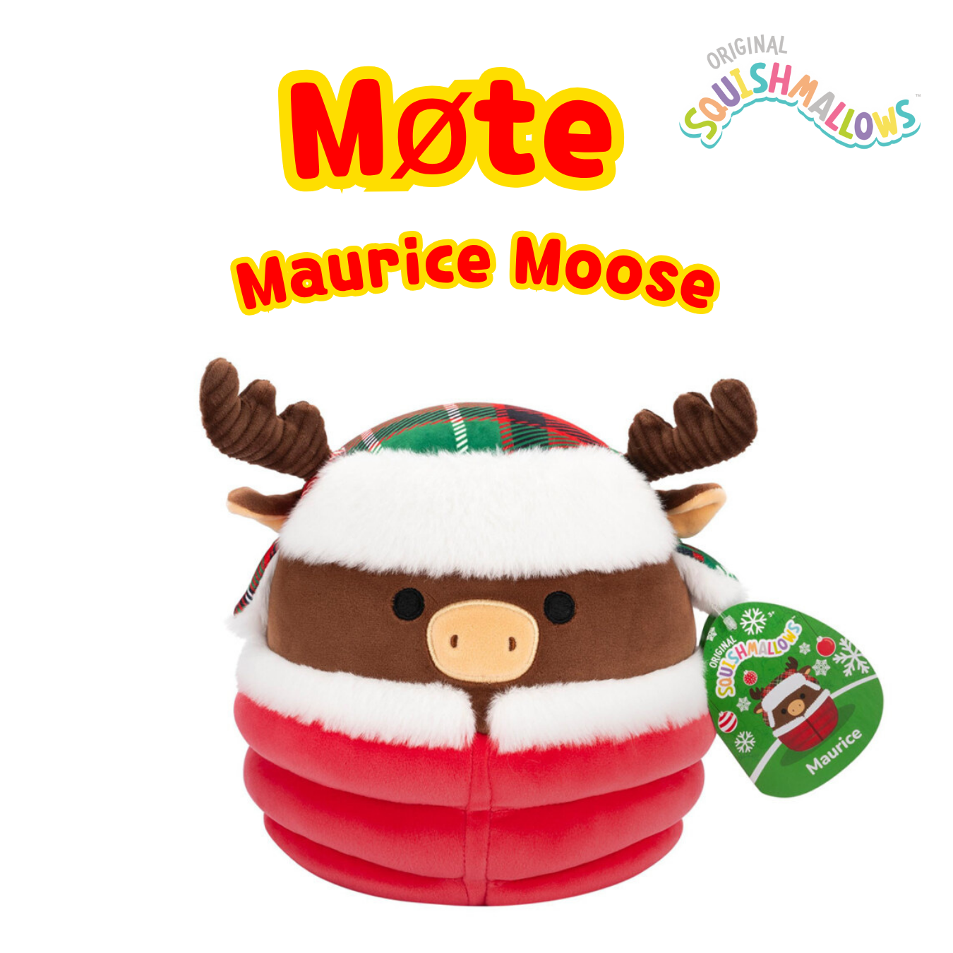 Maurice Moose Squishmallows 19 cm | Squishmallows 19cm (8-tommer)_1