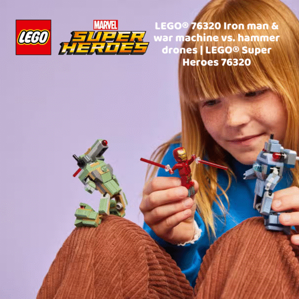 LEGO® 76320 Iron man & war machine vs. hammer drones | LEGO® Super Heroes 76320_10