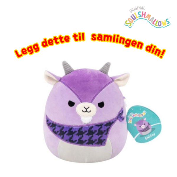 Shirley Goat Squishmallows 19 cm | Squishmallows 19cm (8-tommer)_10