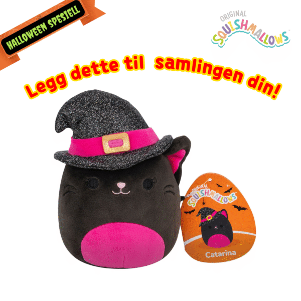 Catarina Black Cat Squishmallows 19 cm | Halloween Squishmallows 19 cm_10