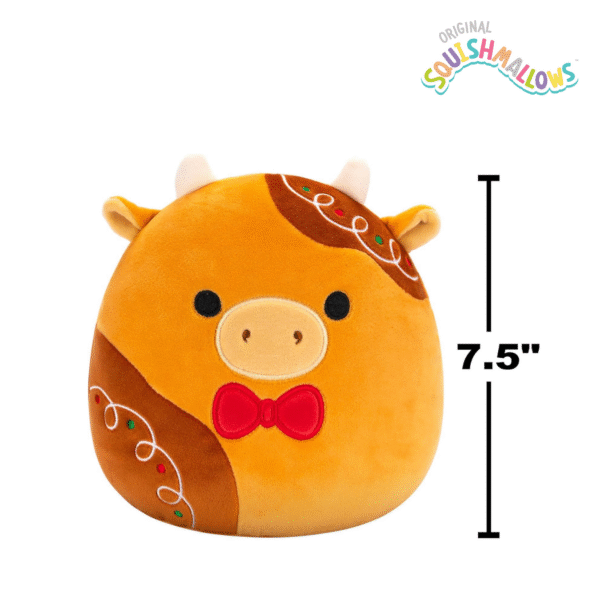 Jericho Gingerbread Cow Squishmallows 19 cm | Squishmallows 19cm (8-tommer)_2