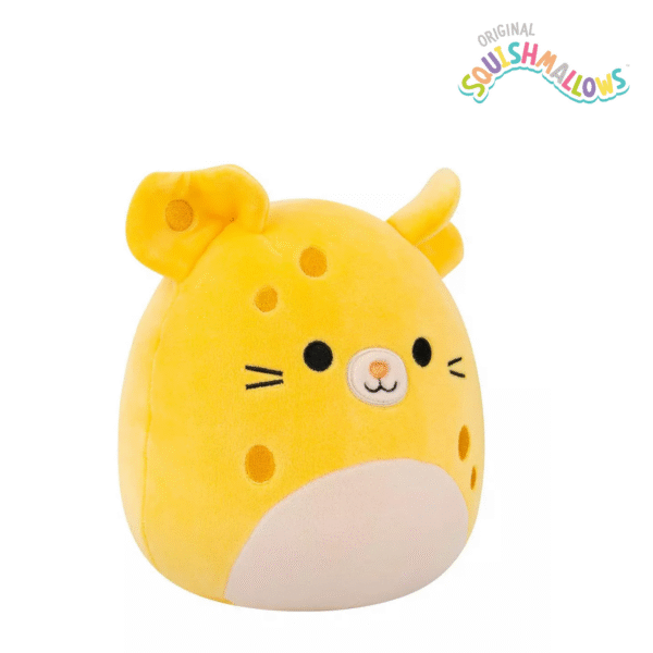 Amelia Cheese Mouse Squishmallows 19 cm | Squishmallows 19cm (8-tommer)_2