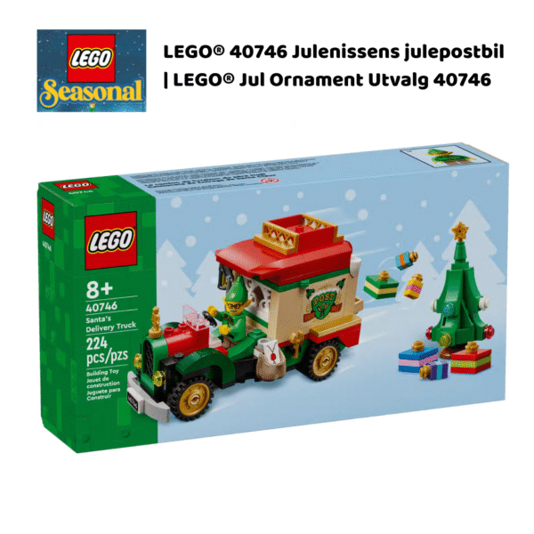 LEGO® 40746 Julenissens julepostbil | LEGO® Jul Ornament Utvalg 40746_2