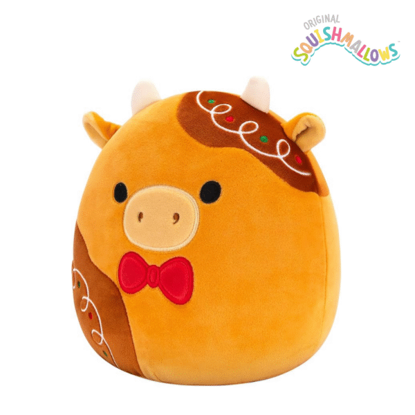 Jericho Gingerbread Cow Squishmallows 19 cm | Squishmallows 19cm (8-tommer)_3