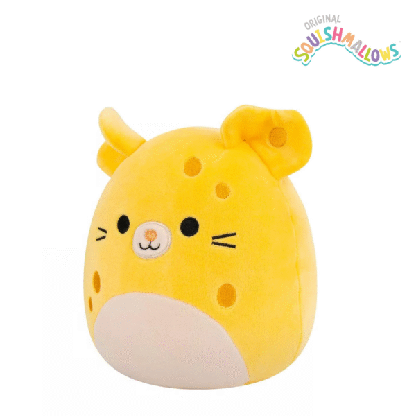 Amelia Cheese Mouse Squishmallows 19 cm | Squishmallows 19cm (8-tommer)_3