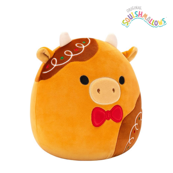 Jericho Gingerbread Cow Squishmallows 19 cm | Squishmallows 19cm (8-tommer)_4