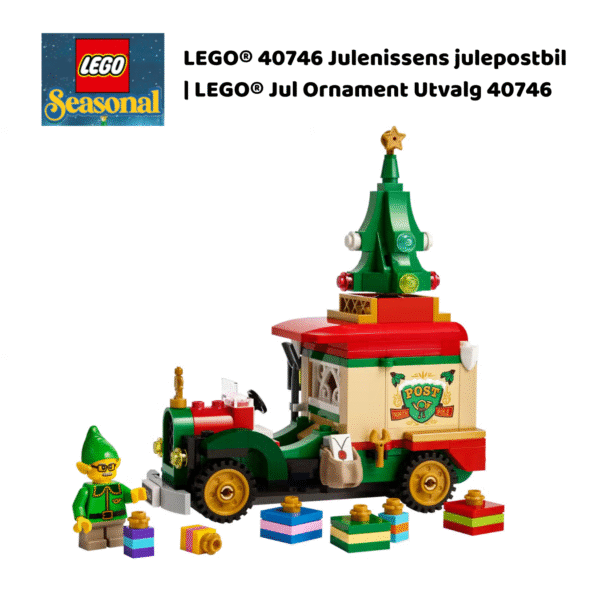 LEGO® 40746 Julenissens julepostbil | LEGO® Jul Ornament Utvalg 40746_4