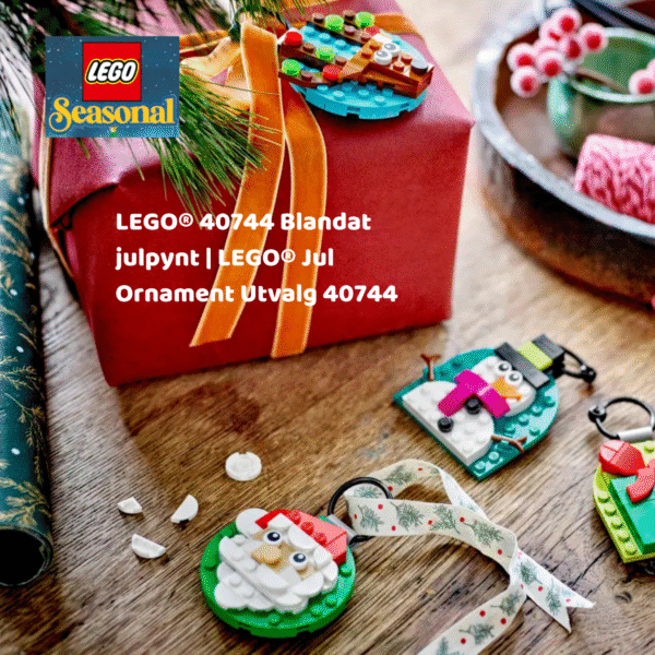 LEGO® 40744 Blandat julpynt | LEGO® Jul Ornament Utvalg 40744_5