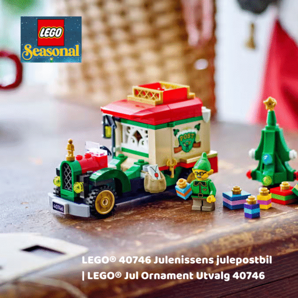 LEGO® 40746 Julenissens julepostbil | LEGO® Jul Ornament Utvalg 40746_5