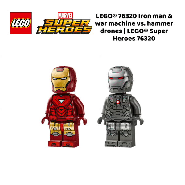 LEGO® 76320 Iron man & war machine vs. hammer drones | LEGO® Super Heroes 76320_5