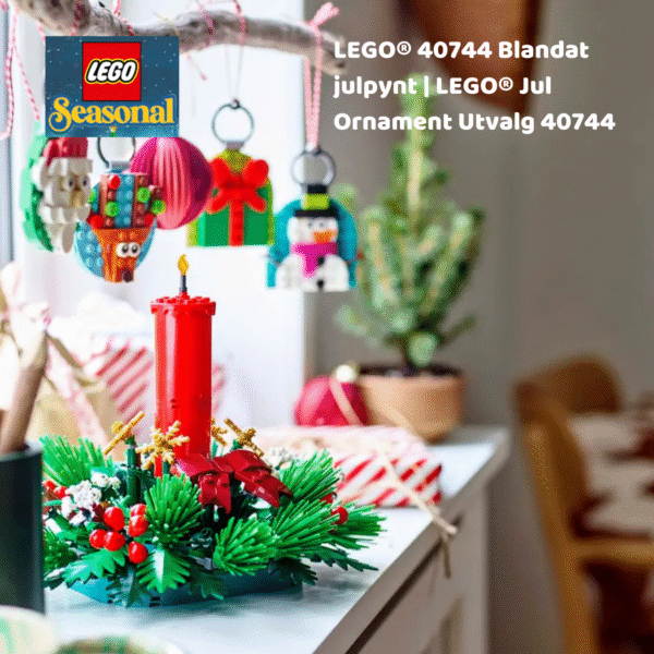 LEGO® 40744 Blandat julpynt | LEGO® Jul Ornament Utvalg 40744_5