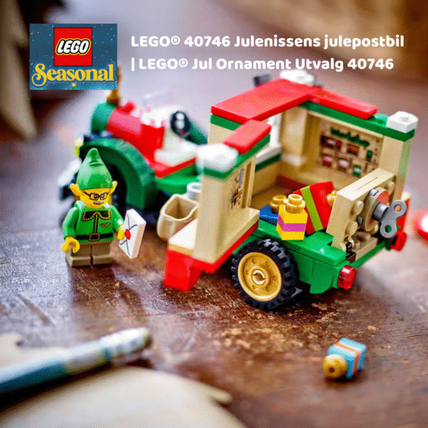 LEGO® 40746 Julenissens julepostbil | LEGO® Jul Ornament Utvalg 40746_6