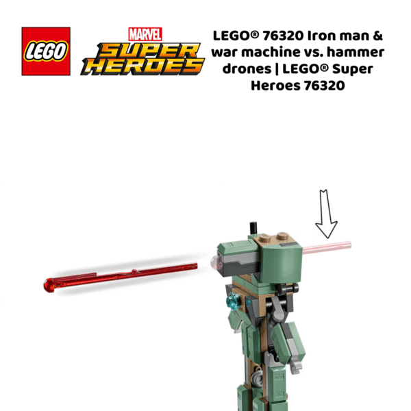 LEGO® 76320 Iron man & war machine vs. hammer drones | LEGO® Super Heroes 76320_6