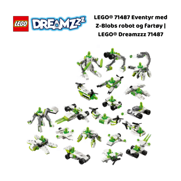 LEGO® 71487 Eventyr med Z-Blobs robot og fartøy | LEGO® Dreamzzz 71487_6