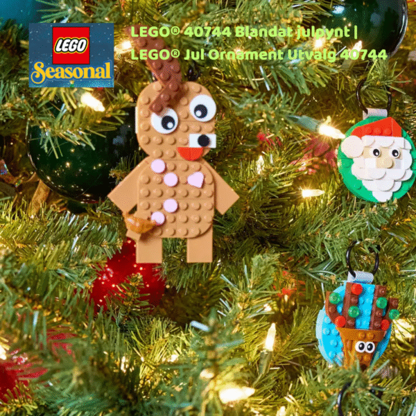LEGO® 40744 Blandat julpynt | LEGO® Jul Ornament Utvalg 40744_7