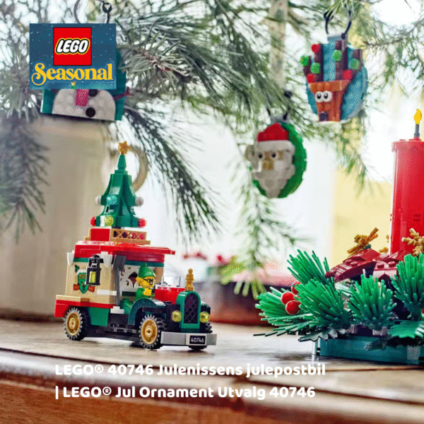 LEGO® 40746 Julenissens julepostbil | LEGO® Jul Ornament Utvalg 40746_7