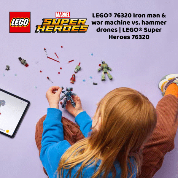 LEGO® 76320 Iron man & war machine vs. hammer drones | LEGO® Super Heroes 76320_7