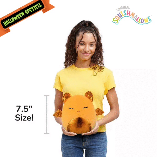 Tangie Orange Bat Squishmallows 19 cm | Halloween Squishmallows 19 cm_7