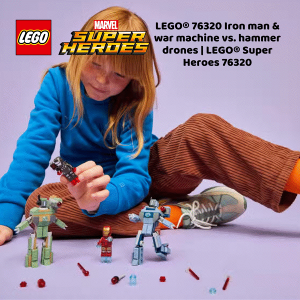 LEGO® 76320 Iron man & war machine vs. hammer drones | LEGO® Super Heroes 76320_8
