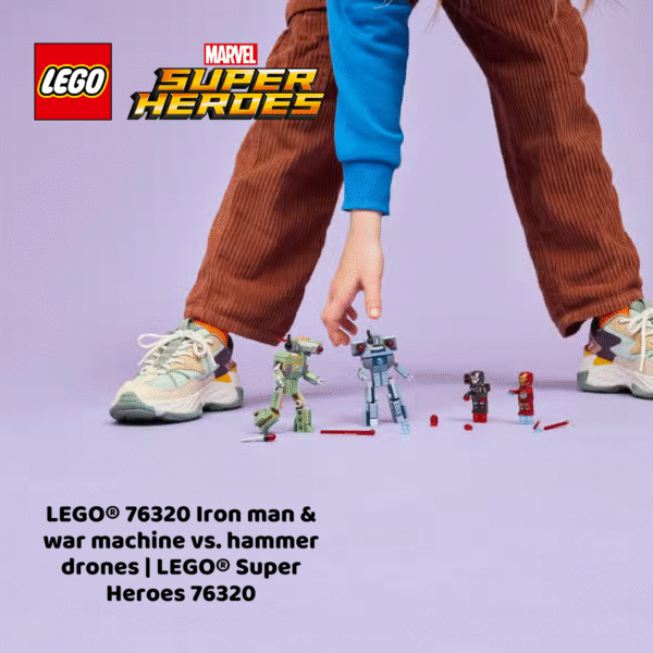 LEGO® 76320 Iron man & war machine vs. hammer drones | LEGO® Super Heroes 76320_9