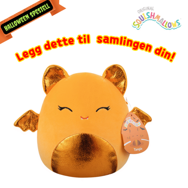Tangie Orange Bat Squishmallows 19 cm | Halloween Squishmallows 19 cm_9