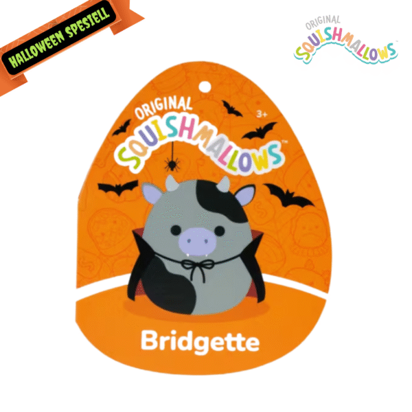 Halloween Bridgette Bat Cow Squishmallows 19 cm | Halloween Squishmallows 19 cm_9
