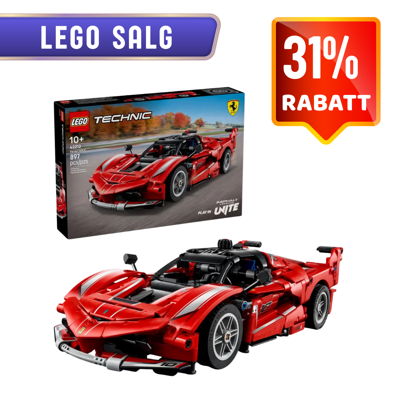 LEGO® 42212 Ferrari FXX K | LEGO® Technic 42212