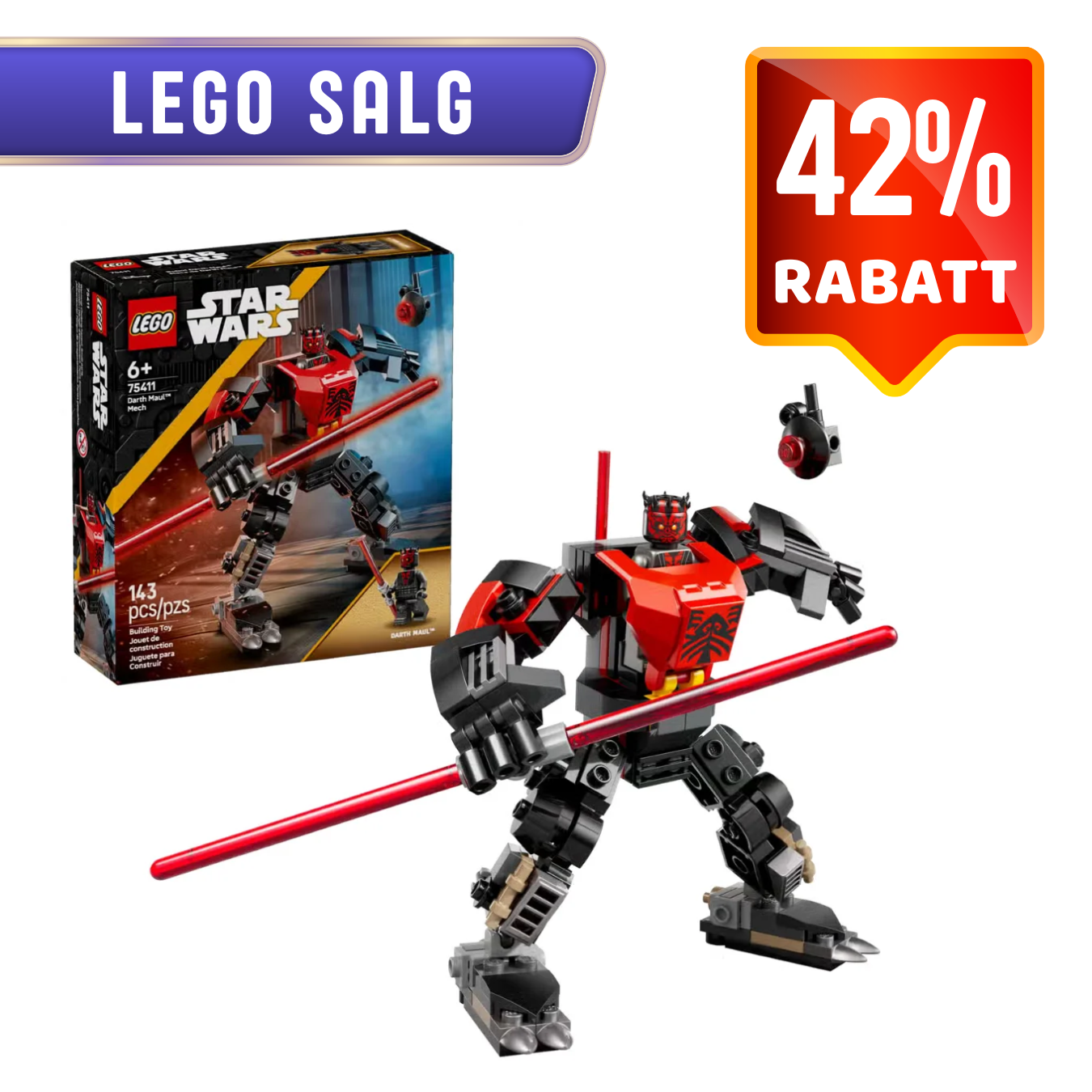 LEGO® 75411 Darth maul™ robot | LEGO® Star Wars 75411