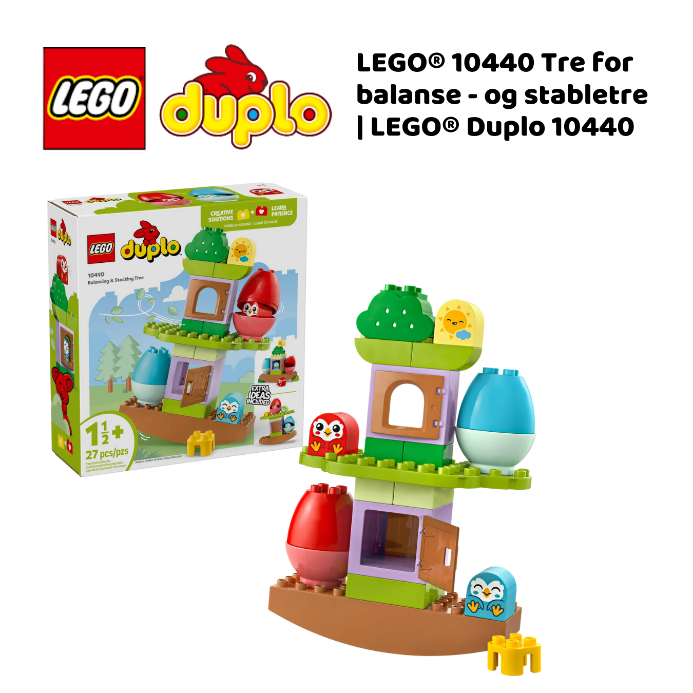 LEGO® 10440 Tre for balanse og stabletre  | LEGO® Duplo 10440