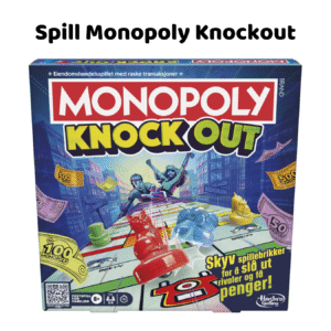 Spill Monopoly Knockout | Brettspill for barn