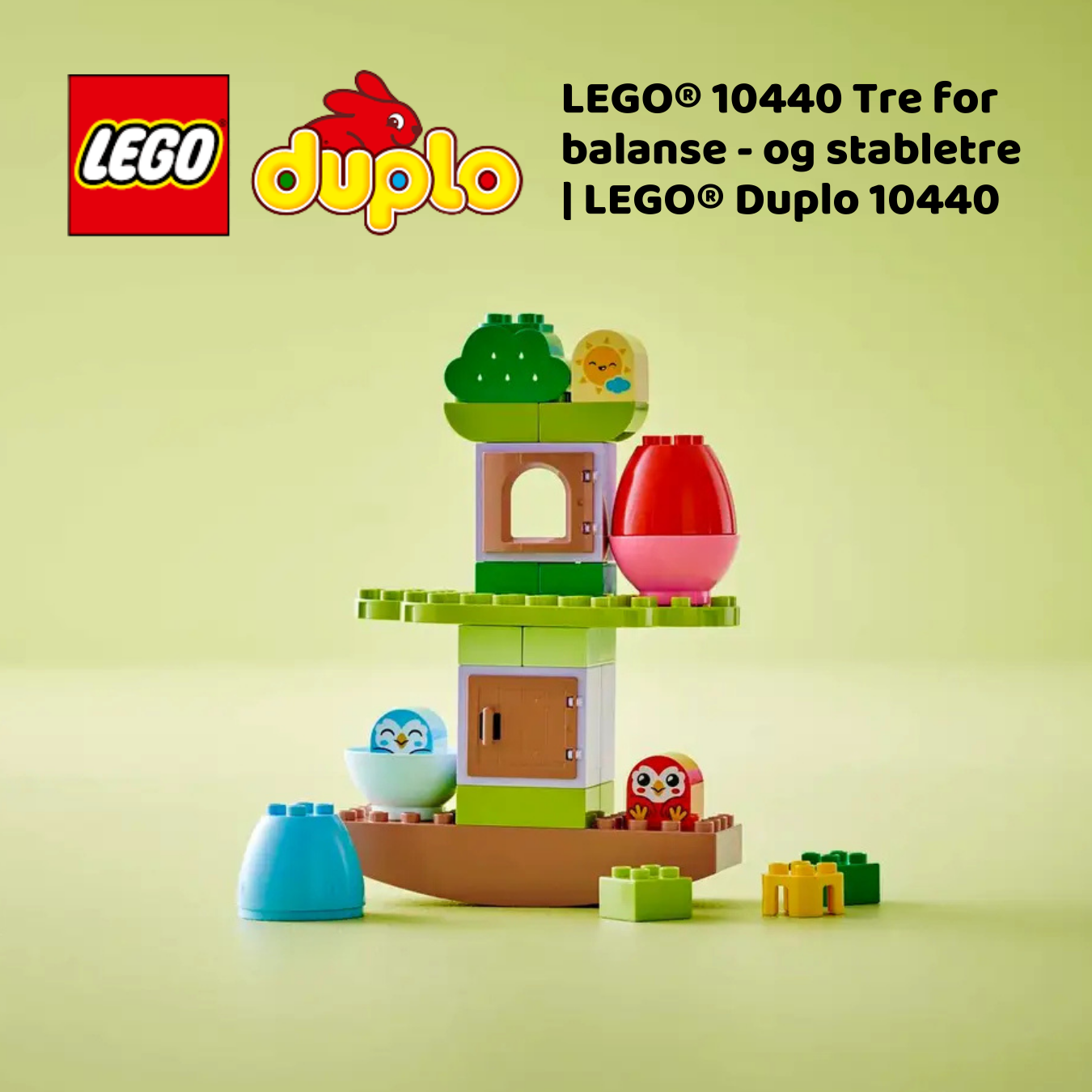 LEGO® 10440 Tre for balanse og stabletre | LEGO® Duplo 10440 9 lego 10440 Tre for balanse og stabletre | LEGO® Duplo 10440